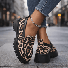 Beige Leopard Print