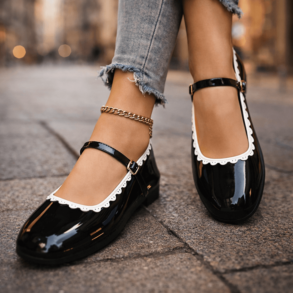 Odette Noir Ballerine
