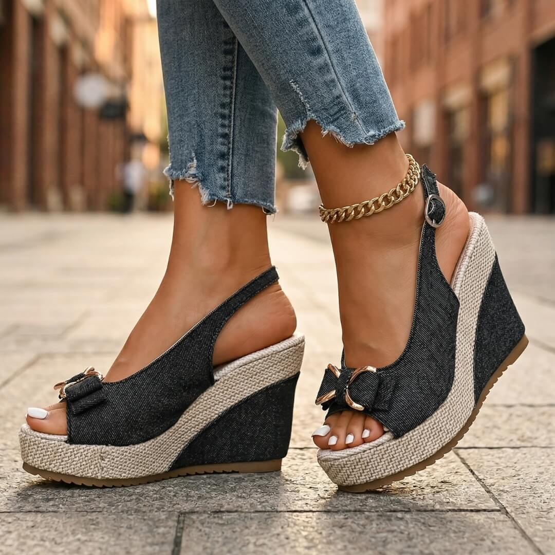 Sandali Wedge Denora