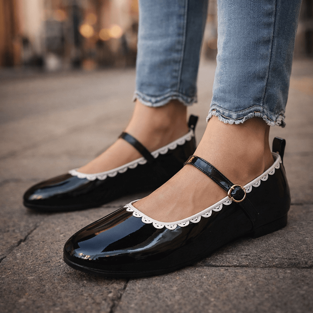 Odette Noir Ballerine