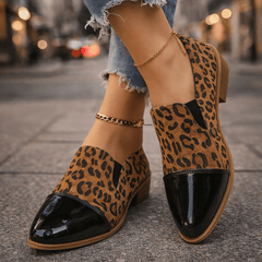 Brown Leopard Print